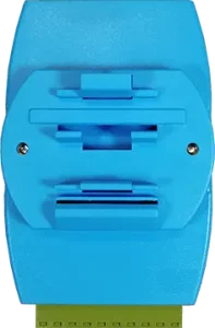 نمای پشت مبدل صنعتی PH485Ux1 با پایه نصب روی ریل دین (DIN Rail)